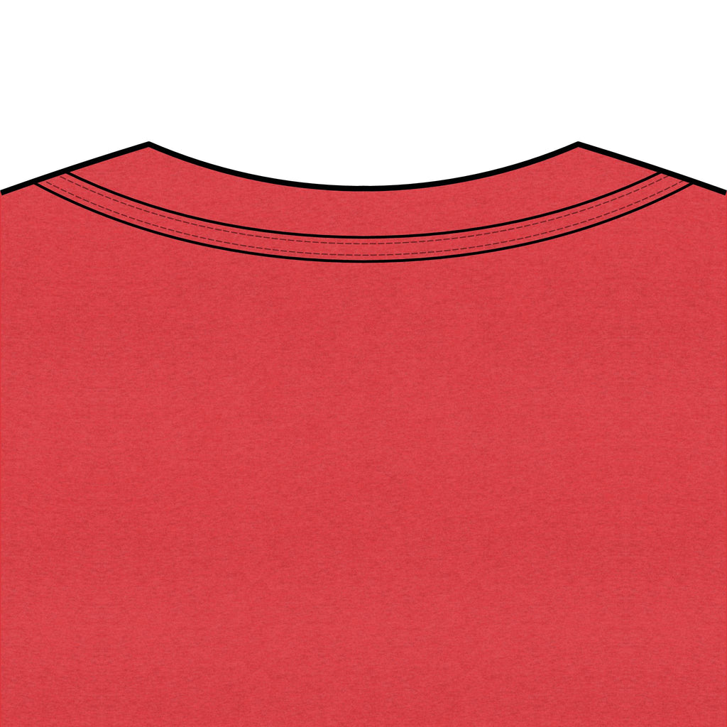 Stay Salty V-Neck Tee — "Stay Salty" Shell & Luke 14:34-35 Christian Graphic Top