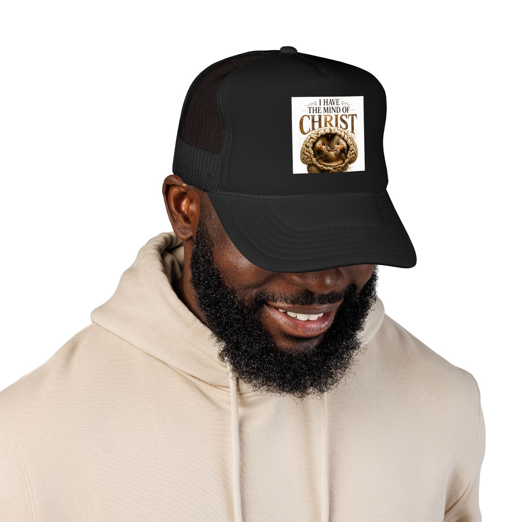 Christian Trucker Hat — "I Have the Mind of Christ" Foam Cap