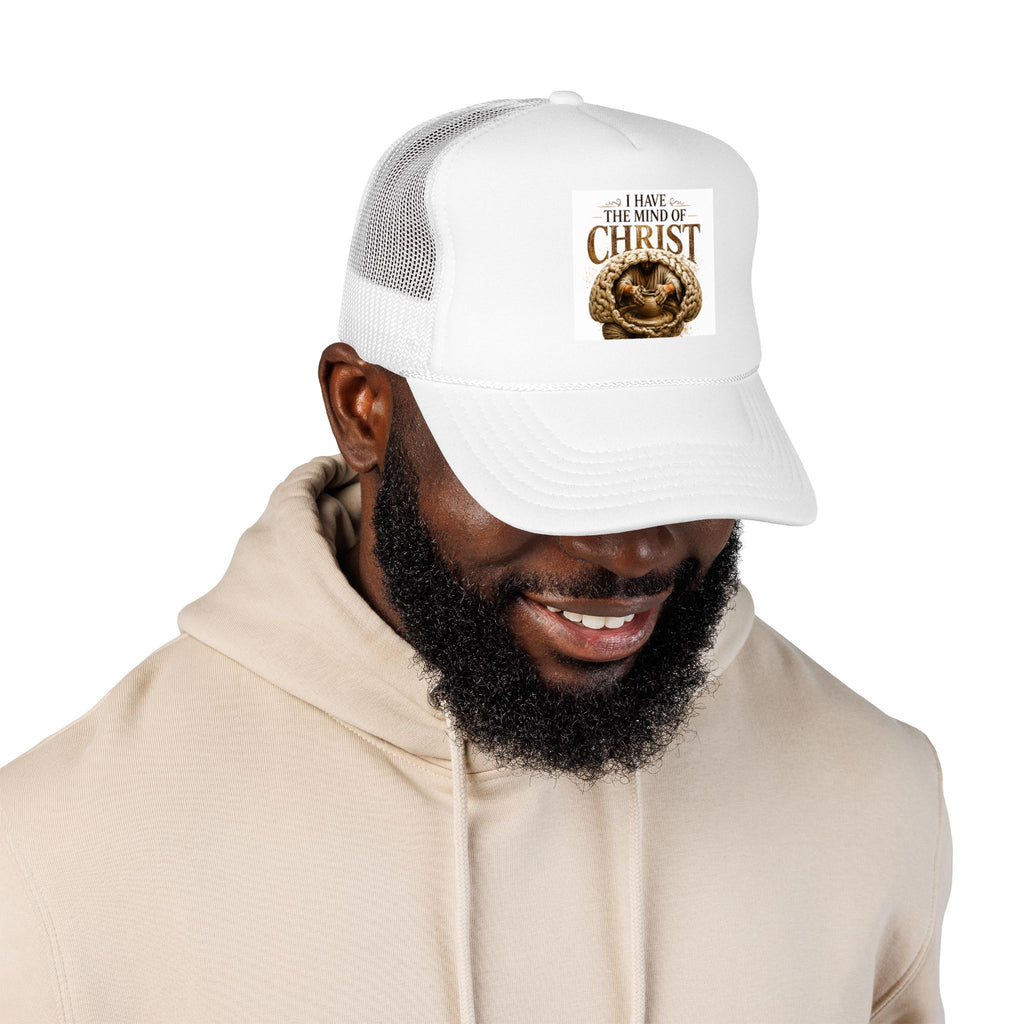 Christian Trucker Hat — "I Have the Mind of Christ" Foam Cap