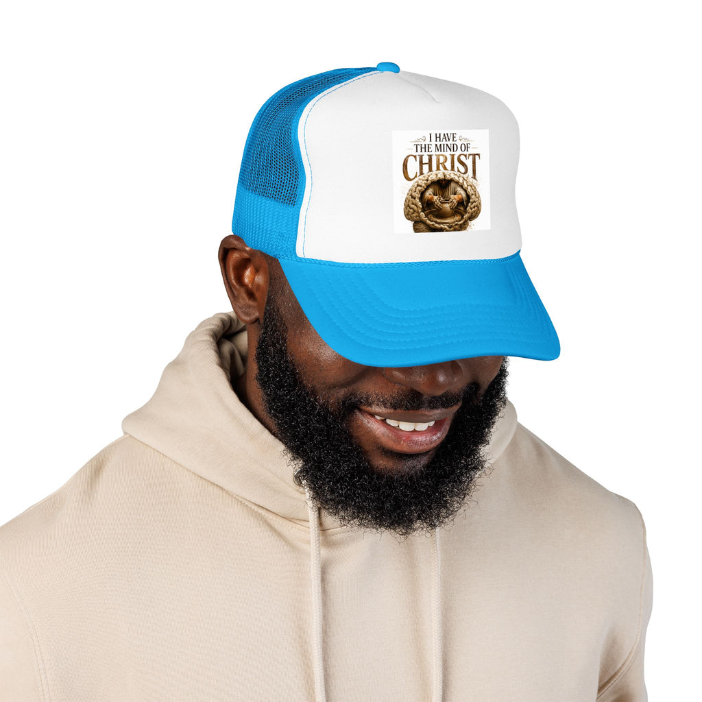 Christian Trucker Hat — "I Have the Mind of Christ" Foam Cap