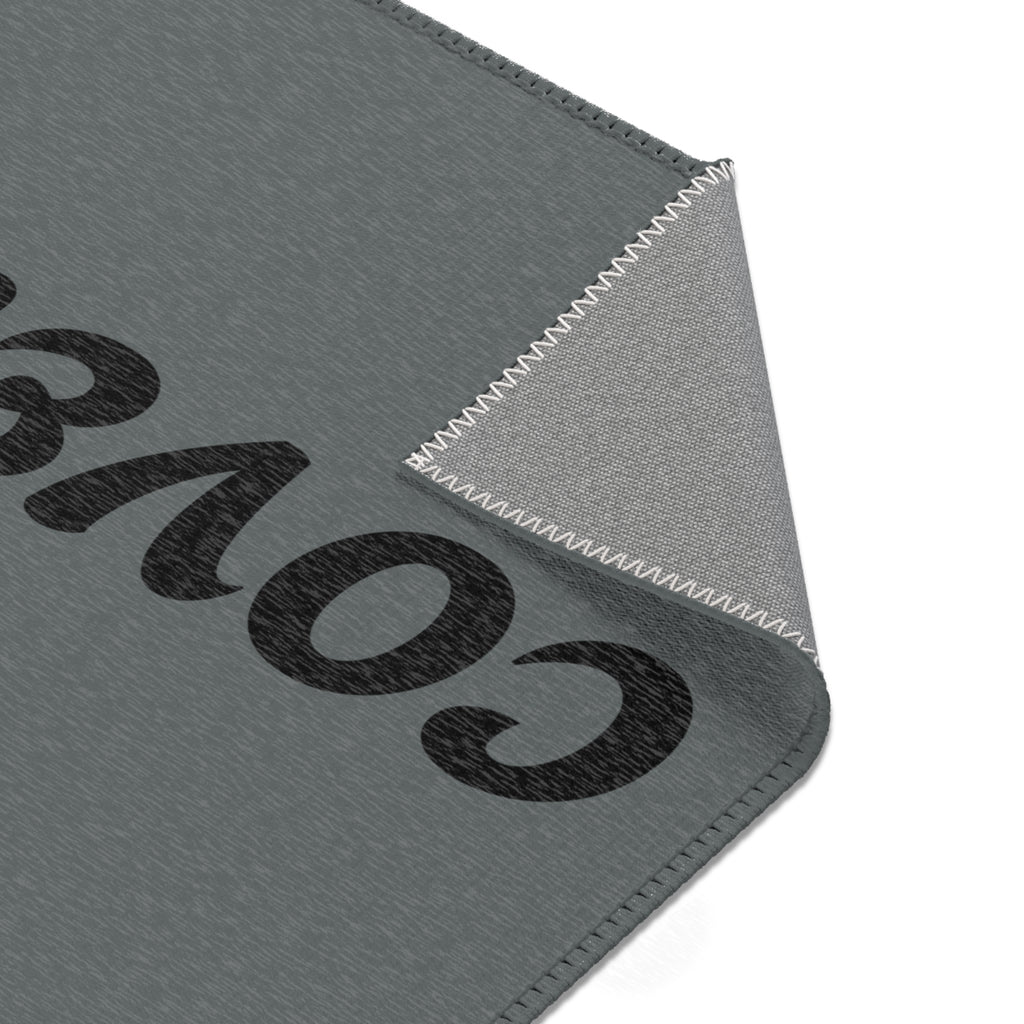 Area Rug — "We Are Covered" Psalm 91 Inspirational Prayer Rug