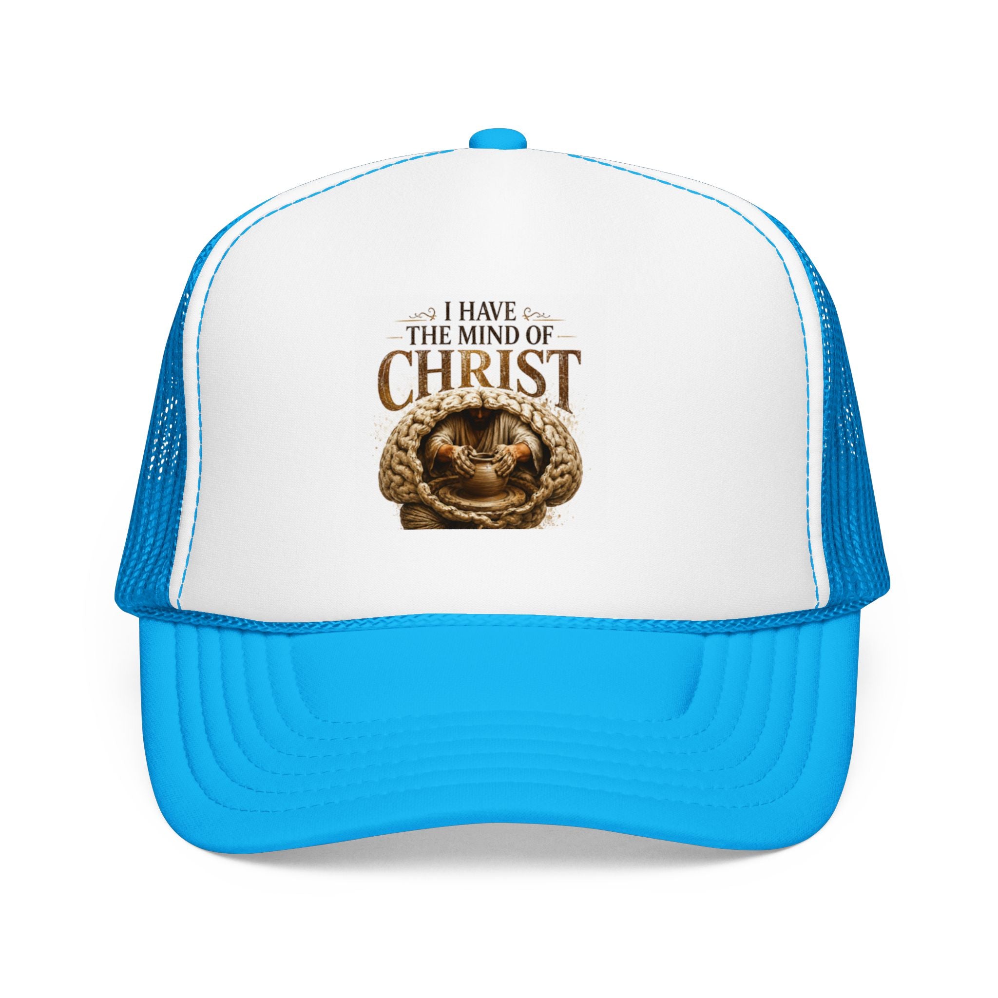 Christian Trucker Hat — "I Have the Mind of Christ" Foam Cap
