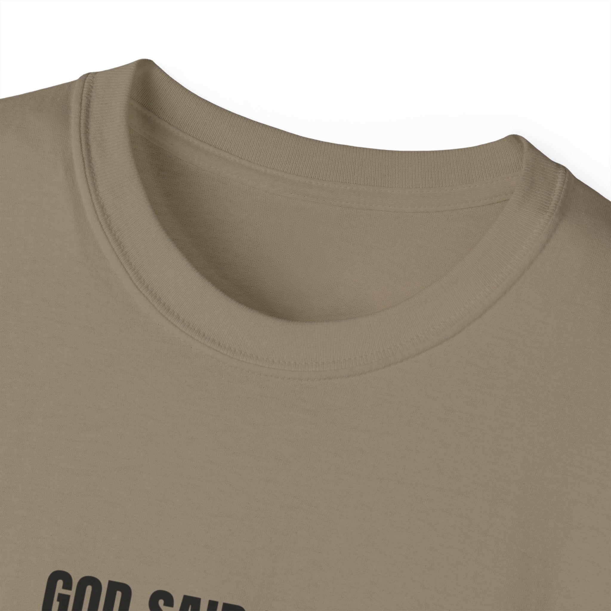 Biblical Humor Tee — "God Said We Are the Salt of the Earth" with Lot's Wife Design