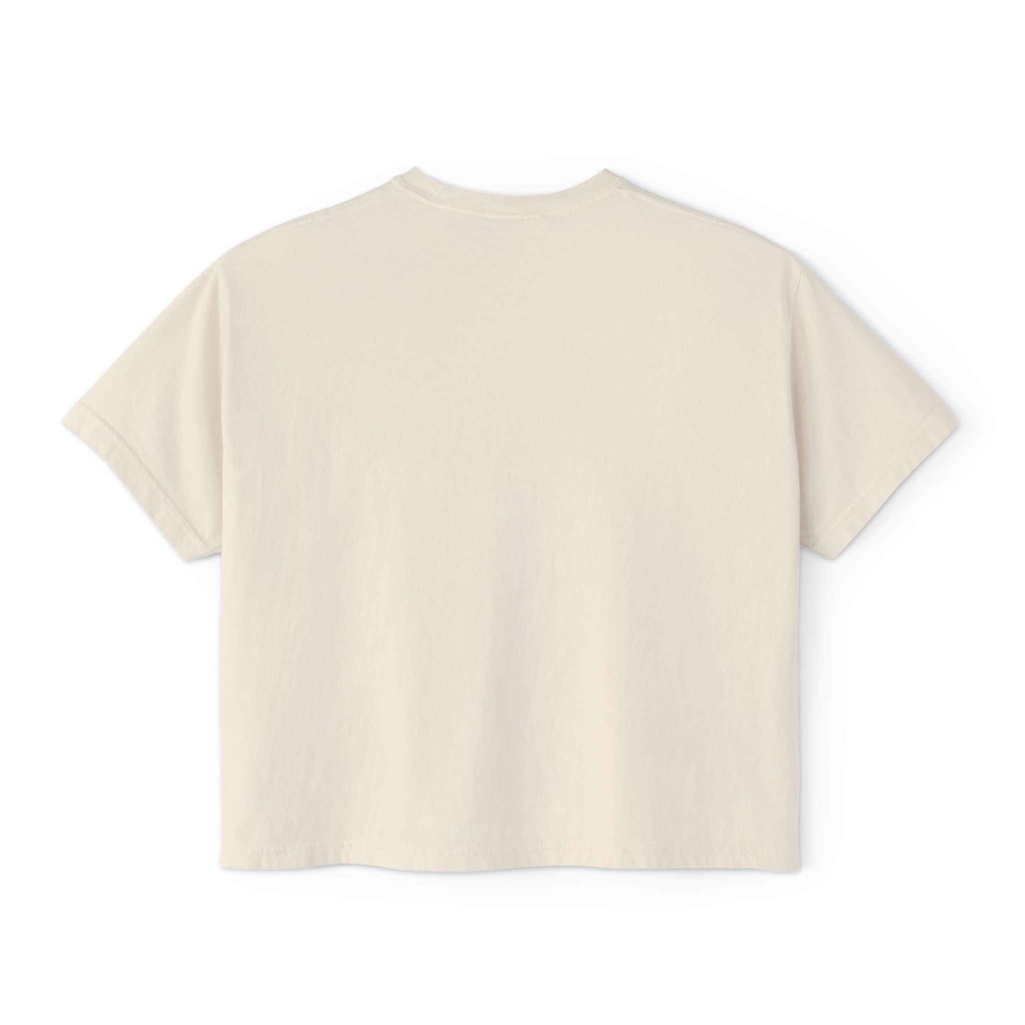 Faith Tee — "Feed Your Faith, Starve Your Fear" Boxy Women's T-Shirt