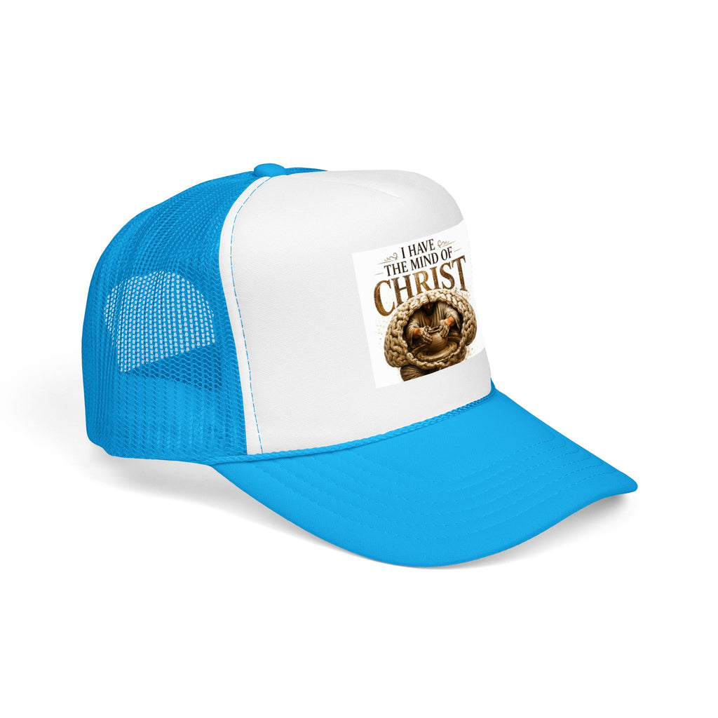 Christian Trucker Hat — "I Have the Mind of Christ" Foam Cap