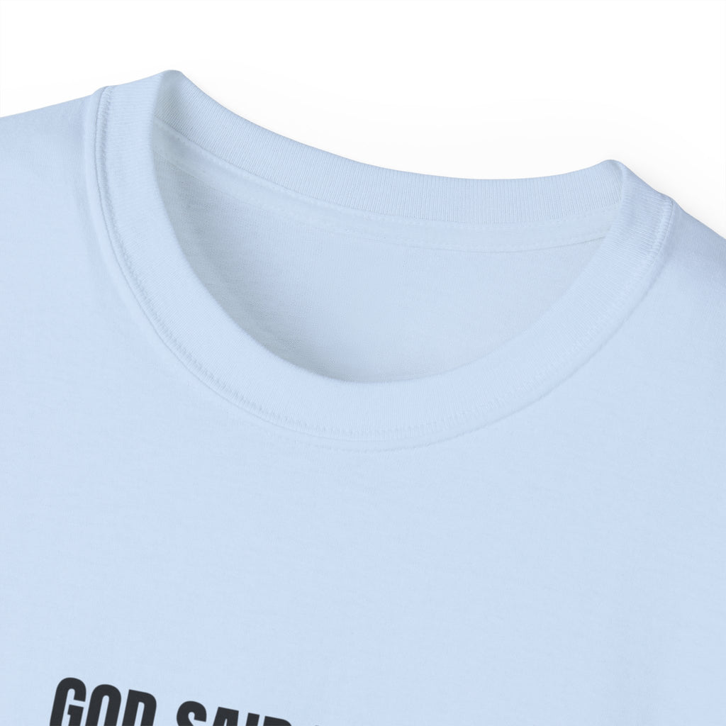 Biblical Humor Tee — "God Said We Are the Salt of the Earth" with Lot's Wife Design