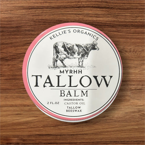 100% Beef Tallow Balm w/ Myrhh and Castor Oil image 0