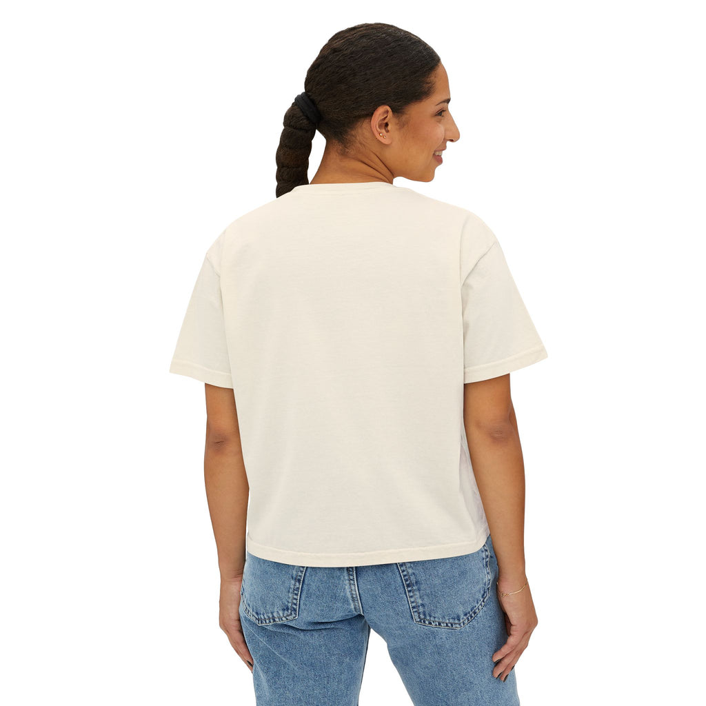 Faith Tee — "Feed Your Faith, Starve Your Fear" Boxy Women's T-Shirt