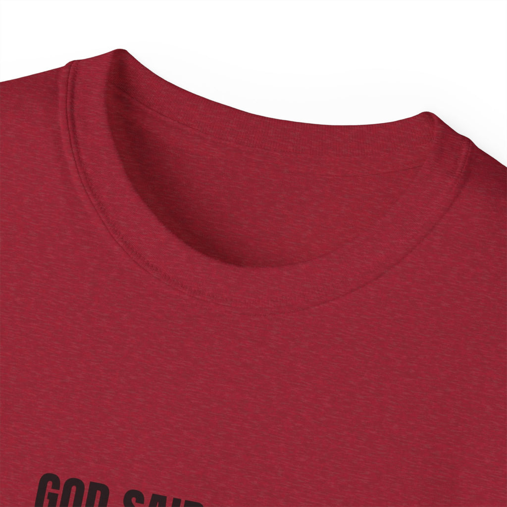 Biblical Humor Tee — "God Said We Are the Salt of the Earth" with Lot's Wife Design