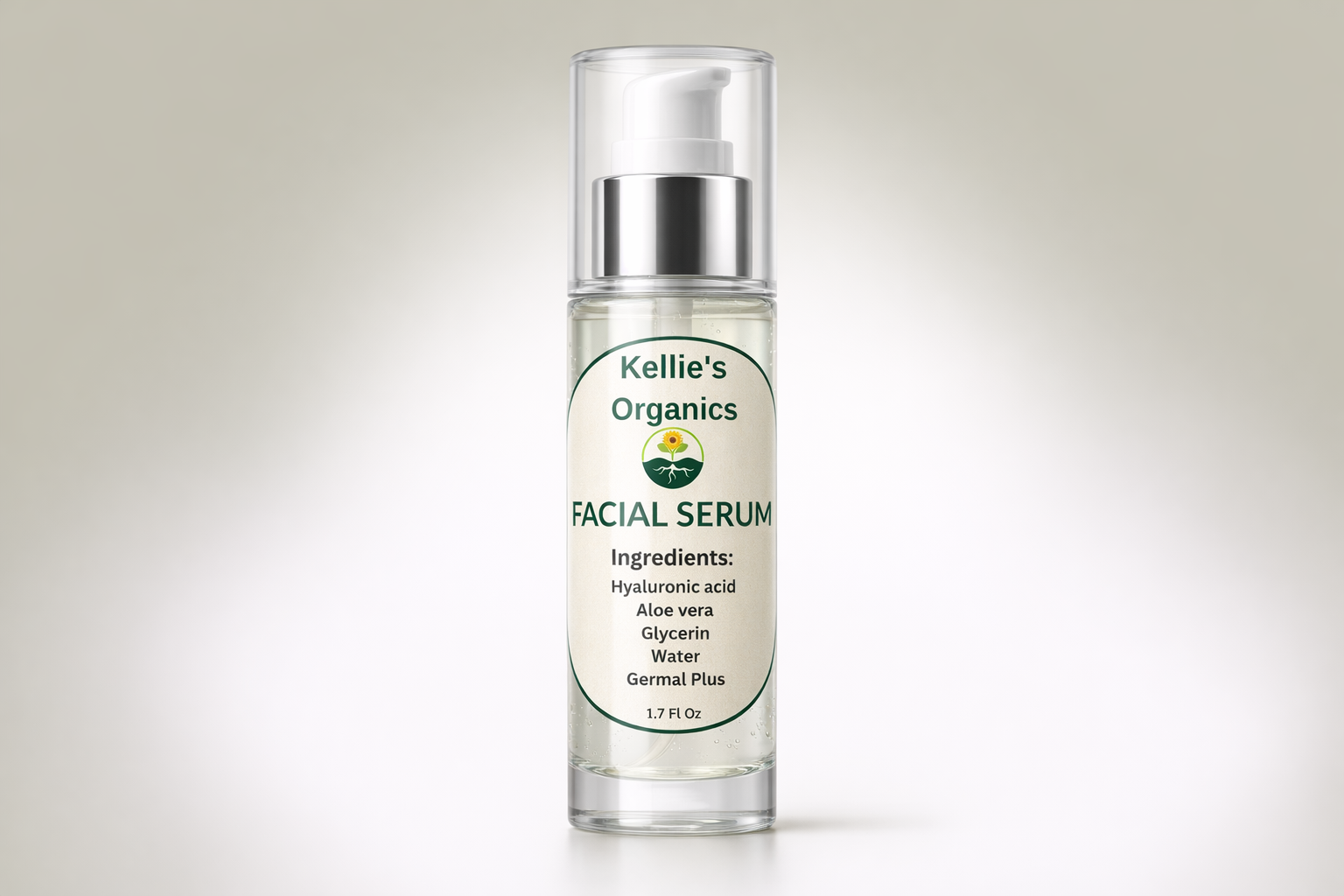 Hydrating Facial Serum with Aloe + HA + B5