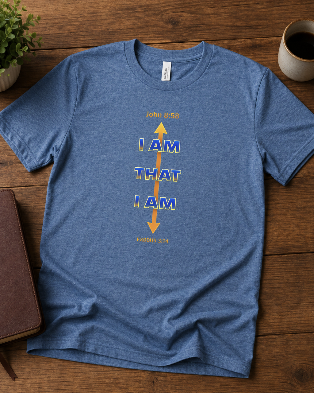 Men's Short Sleeve T-shirt-Christian