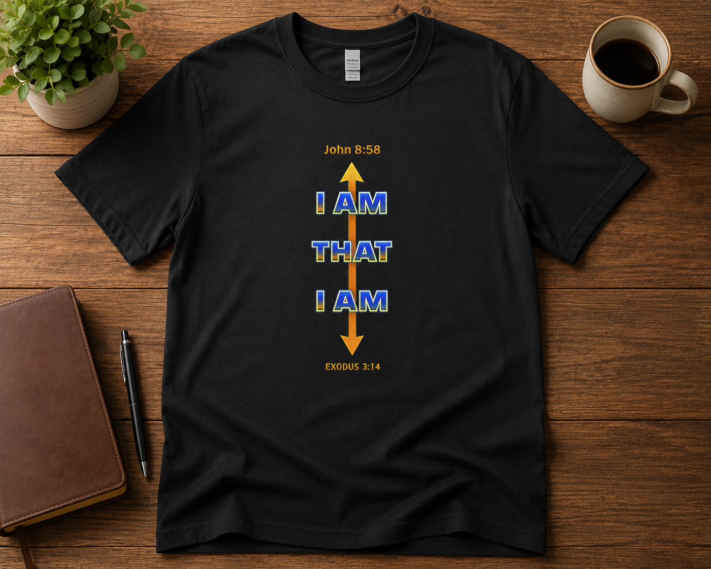 Men's Short Sleeve T-shirt-Christian