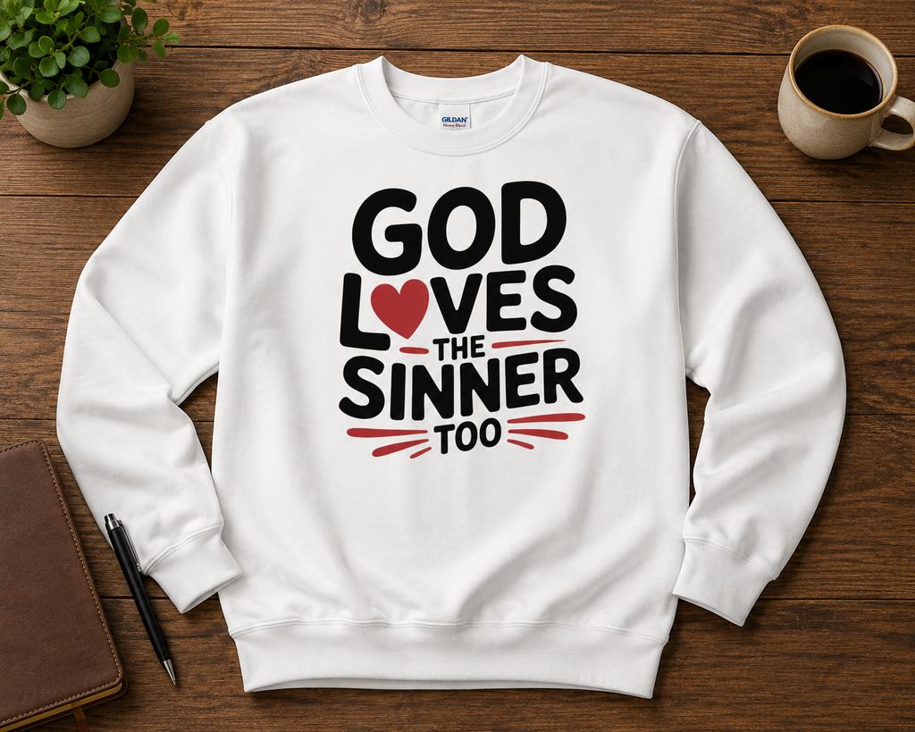 Loves the sinner  too
