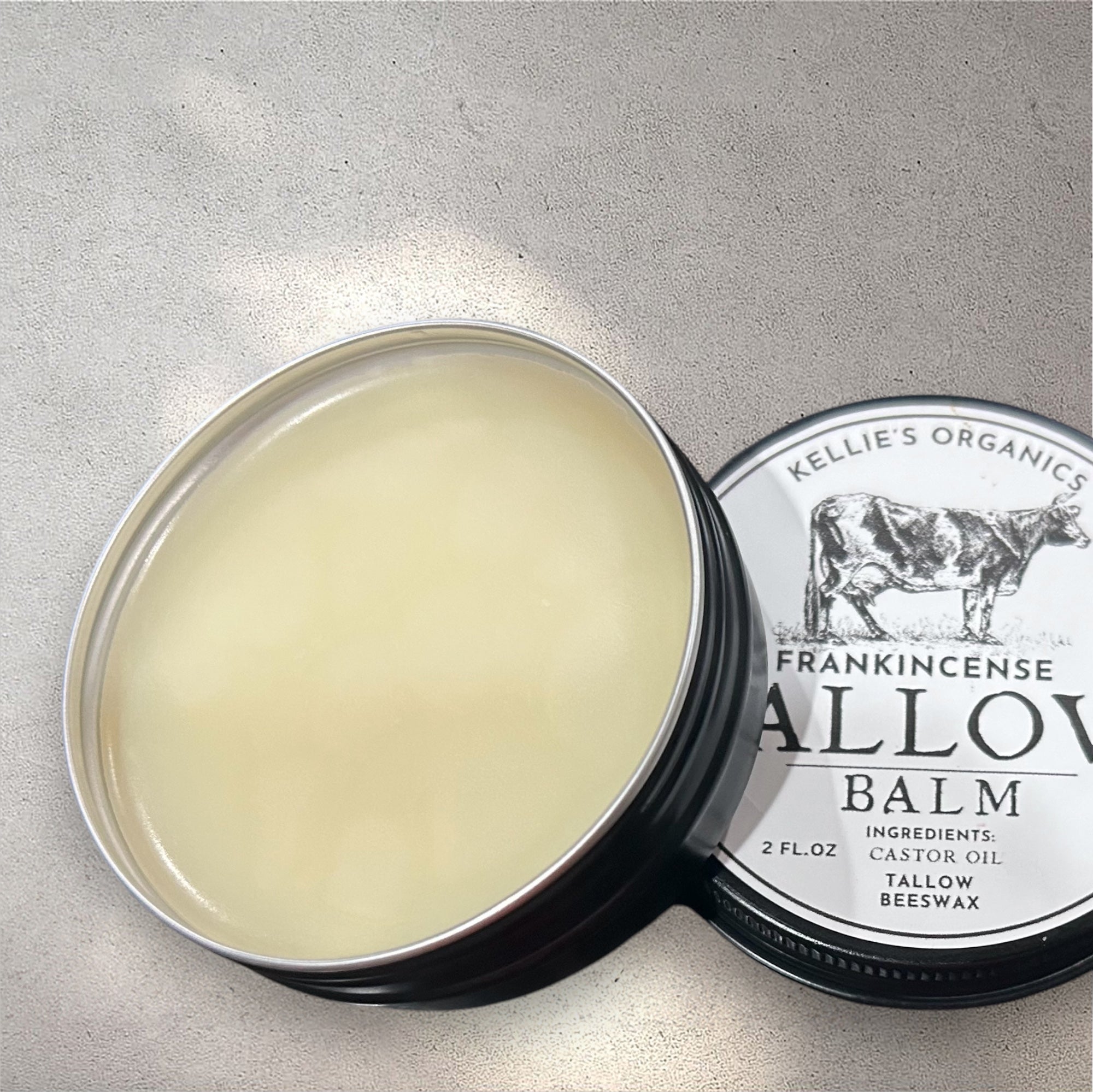 Frankincense Beef Tallow Balm+ Castor Oil image 0
