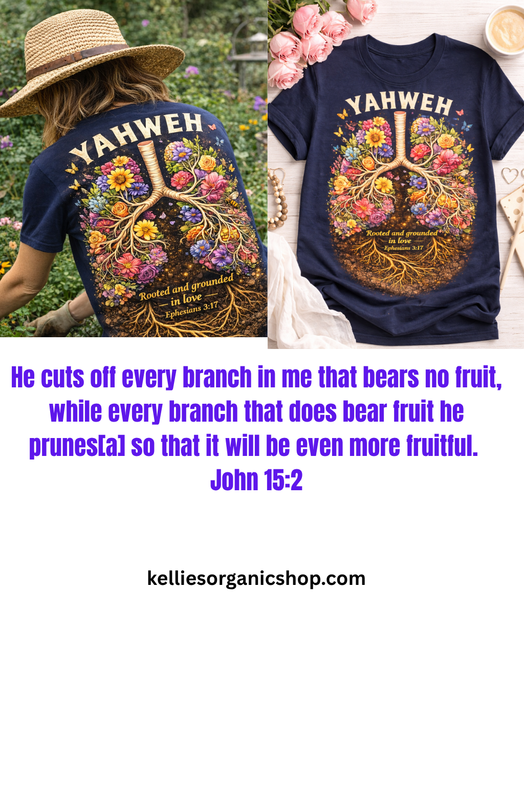 Garden Scripture Tshirt